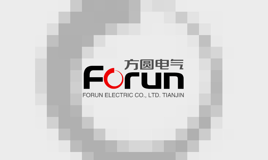 美研VI設計公司為天津方圓電氣創作的LOGO設計圖形