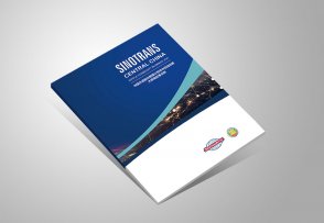 物流公司畫冊_中國外運企業宣傳冊